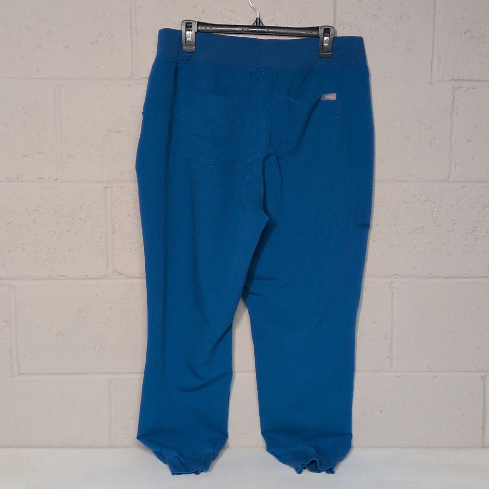 FIGS Zamora Jogger Scrub Pants, Women's Size XL, Royal Blue, EUC - Picture 4 of 7